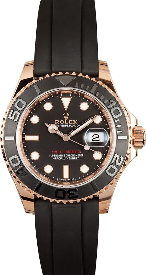 rolex yacht master rose gold for sale|rolex gold yacht master price.